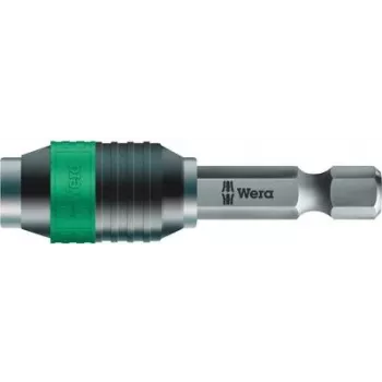 Wera 05052500001 Rapidaptor Portabit universale, attacco esagonale 1/4 di pollice, cambio rapido, magnetico, 50 mm