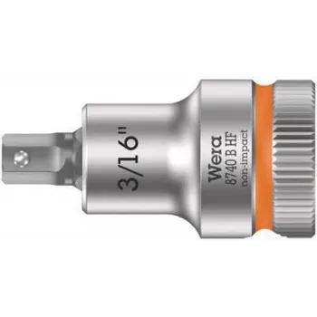 Wera 8740 B HF Zyklop bussola a inserto Hex-Plus con attacco 3/8