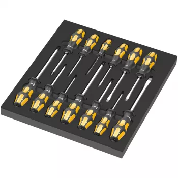 Wera 9714 inserto in schiuma per set scalpelli-cacciaviti 1, 6 pezzi 05150105001