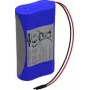 ANSMANN 1S2P pacco batteria Li-Ion 2x 18650 con cavo 3,6 V 7000 mAh 2447-3033-20