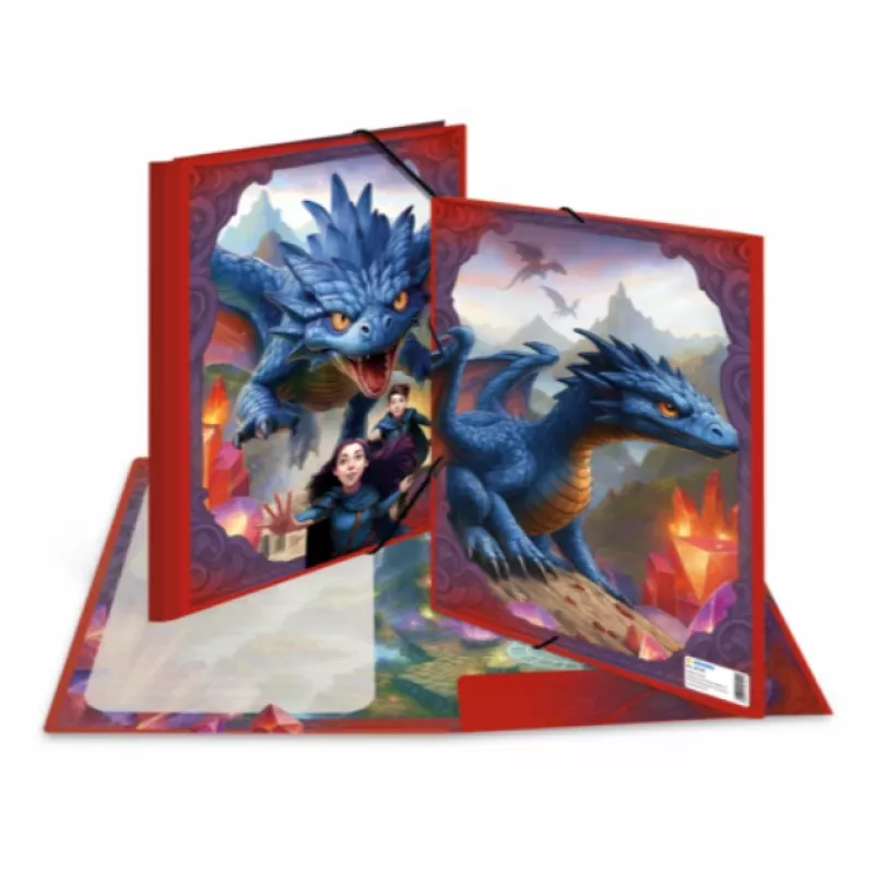 HERMA Dragon cartella con angoli in gomma A3 cartoncino con 3 alette interne 20143