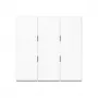 JUNG A593BFWW tasto per interruttore 3 posti, bianco alpino