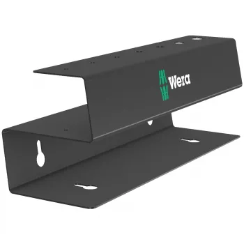 Wera 9606 supporto in metallo per 4 utensili con manico a T, montaggio a parete 05136426001