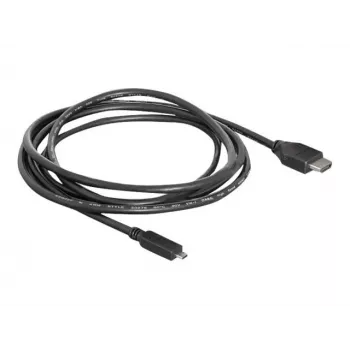 DeLOCK cavo HDMI-a-Micro-HDMI 2 m, 32 AWG, High Speed con Ethernet, 4K 82664