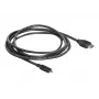 DeLOCK cavo HDMI-a-Micro-HDMI 2 m, 32 AWG, High Speed con Ethernet, 4K 82664
