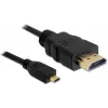 DeLOCK cavo HDMI-a-Micro-HDMI 2 m, 32 AWG, High Speed con Ethernet, 4K 82664