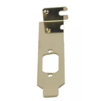 Staffa low-profile EXSYS per connettori D-Sub a 9 pin (EX-LP9PIN)