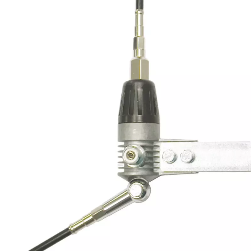 Antenna da balcone Midland Albrecht AE LS Boomerang 27-A, 275 cm, 600 W, radiatore in alluminio 6350