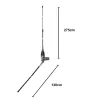 Antenna da balcone Midland Albrecht AE LS Boomerang 27-A, 275 cm, 600 W, radiatore in alluminio 6350