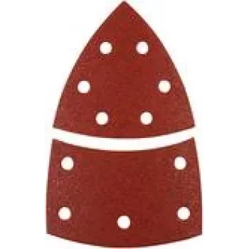 Fogli abrasivi delta KWB 496104 grana 40, 93 mm, confezione da 5