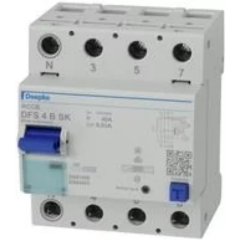 Interruttore differenziale Doepke DFS4 100-4/0.30-B SK (RCCB), 4 poli, 100 A, 300 mA, tipo B 09166998