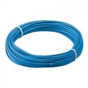 Cavo unipolare isolato Wentronic Goobay, blu, 10 m, 1 conduttore, 18 x 0,1 mm, 0,14 mm², 26 AWG 55039