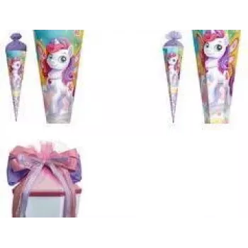 Cono scolastico rotondo ROTH Fairy Horse Flora 700 mm con chiusura in feltro e punta rinforzata 677547