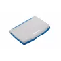 Cuscinetto per timbri Pelikan in custodia di plastica, blu/grigio, 110 x 70 mm 337709