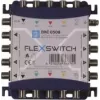 Multiswitch WISI DXC0508 FLEXSWITCH 5-in-8 in cascata SAT/TERR 76875