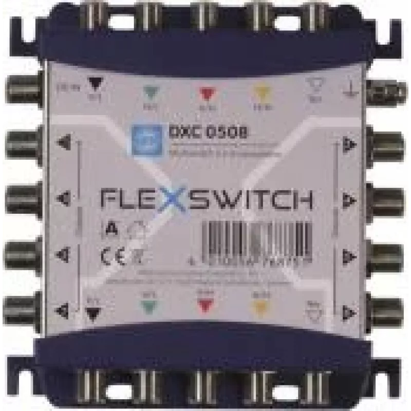 Multiswitch WISI DXC0508 FLEXSWITCH 5-in-8 in cascata SAT/TERR 76875