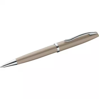 Pelikan Jazz Noble Elegance penna a sfera, metallo tortora, meccanismo rotante, inchiostro blu medio 300010130