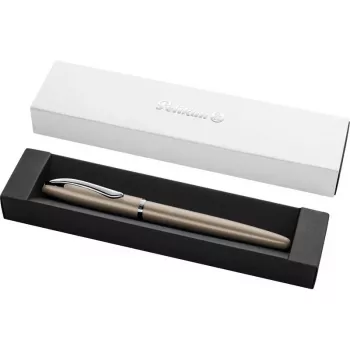 Pelikan Jazz Noble Elegance roller, verniciatura tortora, tappo a incastro, ricambio nero medio 400197469