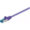 Wentronic Goobay cavo patch CAT 6a S/FTP, RJ45, viola, 3 m, LSZH, rame 93789