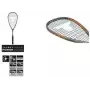 TALBOT TORRO Power 4000 racchetta da squash, nero/arancione, offensiva bilanciata, costruzione a Y 251004