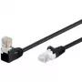 Wentronic 94173 cavo patch di rete Cat5e U/UTP RJ-45, 0,5 m, nero