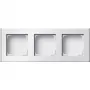 Gira profilo di installazione 136327 3 posti System 55 bianco puro