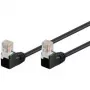 Wentronic 96086 cavo patch Cat5e U/UTP RJ45, nero