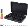 KS TOOLS set di bussole a bussola per avvitatore a impulsi esagonale 1/2 pollice, corto, 12 pezzi (515.0112)