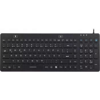 Renkforce tastiera USB industriale IP68 nero protezione dagli schizzi resistente alla polvere (iM-IKB106-BK)