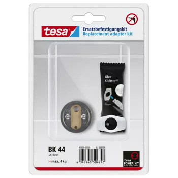 tesa BK44 kit adattatore di montaggio per accessori bagno Power.Kit (1 pz.) 40361-00000-00