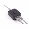 SHIVERPEAKS switch di rete manuale, 3 porte, nero BS08-01100