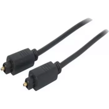 SHIVERPEAKS cavo audio ottico Toslink su Toslink 3,0 m, connettori dorati, nero BS69004-3.0