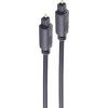 SHIVERPEAKS cavo audio ottico Toslink su Toslink 3,0 m, connettori dorati, nero BS69004-3.0