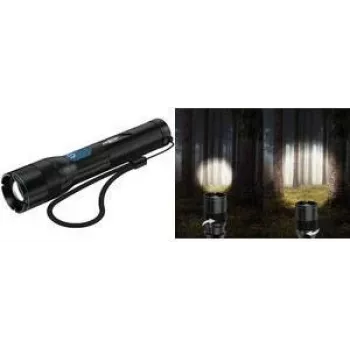 ANSMANN Adventure TA1800RF torcia LED ricaricabile, 1800 lumen, USB-C, nero 1600-0763