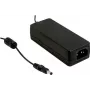 MEAN WELL GST60A48-P1J alimentatore desktop AC/DC 60W 48V con connettore DC 2,1x5,5mm