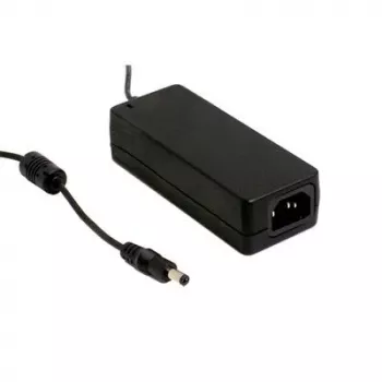 MEAN WELL GST60A48-P1J alimentatore desktop AC/DC 60W 48V con connettore DC 2,1x5,5mm
