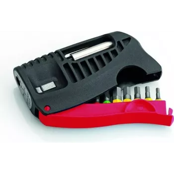 Cimco 114594 set da 10 punte per avvitatore con punte Phillips, Pozidriv, a taglio e Torx