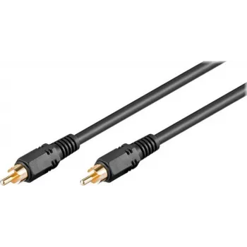 Wentronic AVK 238-1500 cavo RCA 15 m nero connettore maschio a connettore maschio 50338