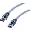 shiverpeaks BS08-401513 cavo di rete Cat8 S/FTP, RJ45, grigio, 1,5 m
