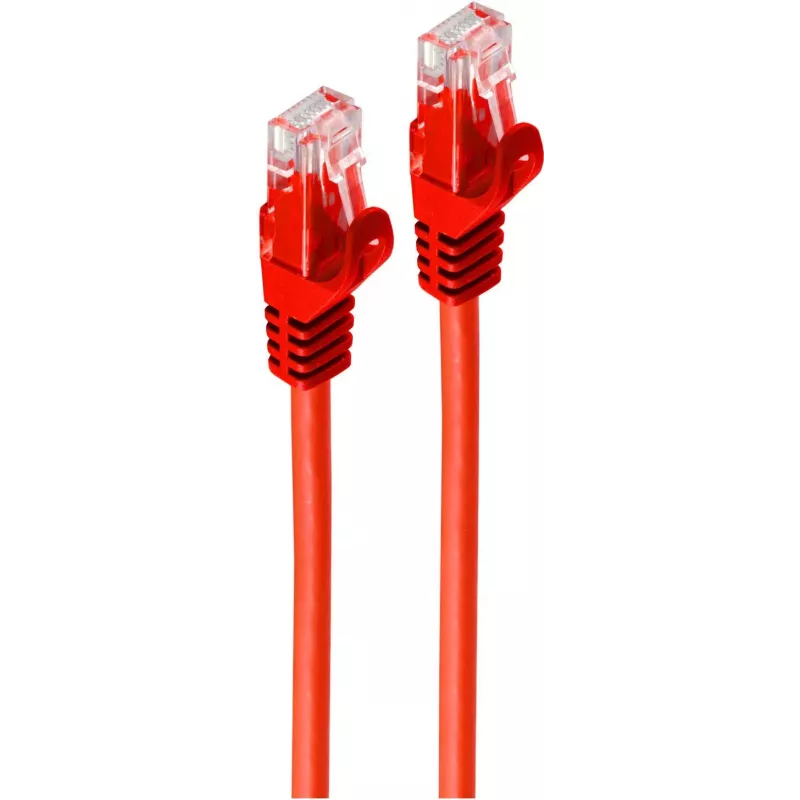 SHIVERPEAKS BASIC-S cavo patch Cat.6A U/UTP, rosso, 30 m, RJ45, 10 Gbps BS08-35484