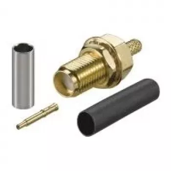 Wentronic Goobay connettore femmina RP-SMA crimp per RG-174 e RG-316 (51696)