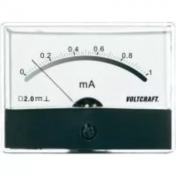 Voltcraft AM-86X65/1MA strumento di misura da incasso corrente continua 0-1 mA con equipaggio a bobina mobile