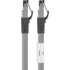 Wentronic Goobay Cavo patch CAT 8.1, S/FTP (PiMF), grigio, 20 m - LSZH senza alogeni, rame AWG 24 (55143)