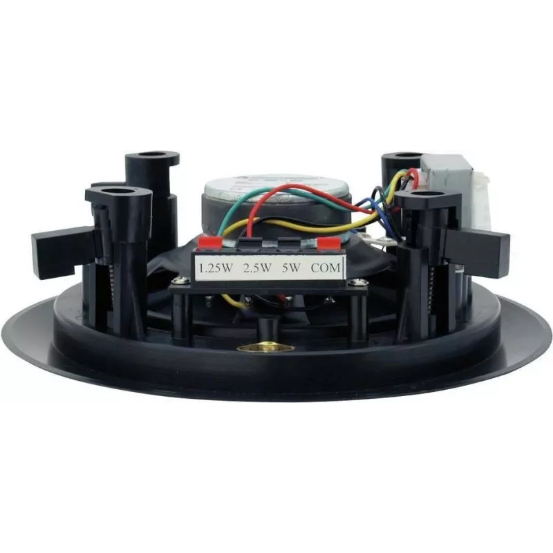 Omnitronic 80710211 Diffusore PA a linea 100V 5W nero a banda larga per montaggio a parete IP44