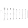 SIEMENS SIRIUS 3RT2 Contattore di potenza 5,5 kW 400 V 12 A 24 V DC 2NO+2NC morsetti a vite 3RT20171BB443MA0