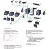 SIEMENS SIRIUS 3RT2 Contattore di potenza 5,5 kW 400 V 12 A 24 V DC 2NO+2NC morsetti a vite 3RT20171BB443MA0