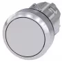 Siemens SIRIUS ACT Elemento frontale pulsante, metallo, lucido, grigio (3SU1050-0AB80-0AA0)