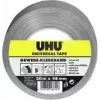 UHU Nastro universale in tessuto, 48 mm x 50 m, grigio, extra forte, rivestito in poliestere, 1 rotolo 46615
