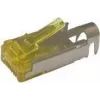 Hirose TM31P-TM-88P(01) Connettore RJ-45 STP CAT6a field terminable, giallo trasparente