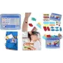 FIRST AID ONLY Assortimento cerotti per bambini, 45 pezzi ipoallergenici in scatola di plastica, 4 design (P-10069 00)